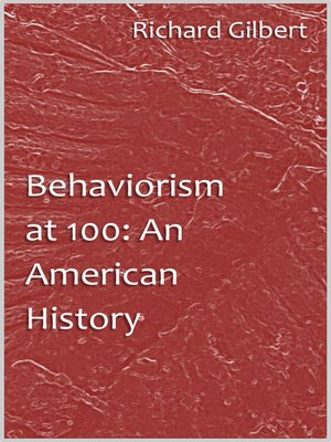 cover image of Behaviorism at 100